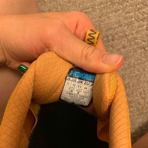 Hoka U Mafate Three2 Golden Yellow / Eggnog - Picture 7 of 7